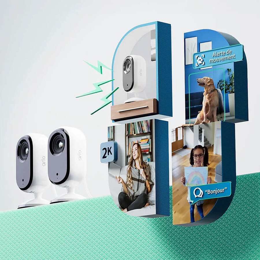 Arlo Essential 2K Indoor x2