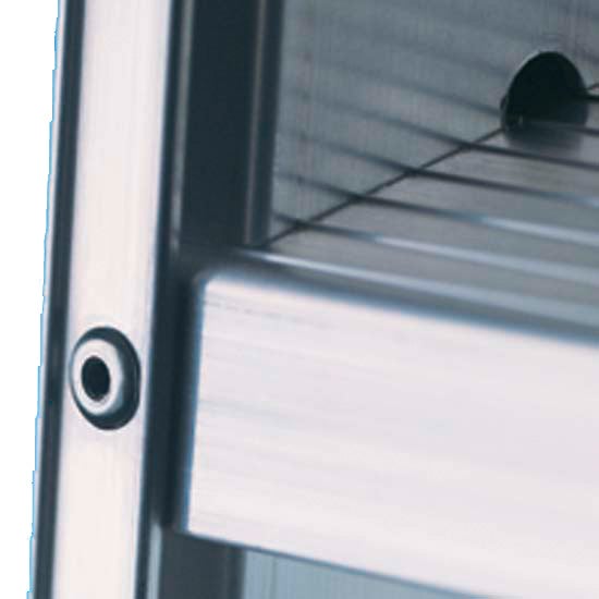 Zarges Seventec S trapladder met veiligheidsplatform, 6 treden