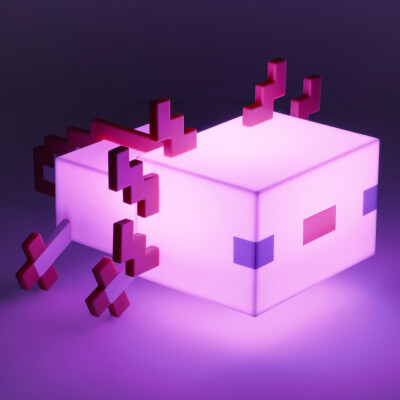 Minecraft Lampe - Axolotl - 20 CM