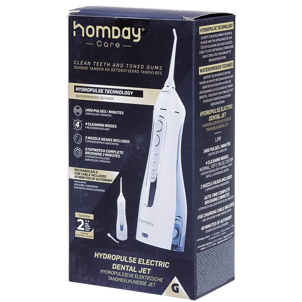 Jet dentaire électrique hydropulseur 200 ml