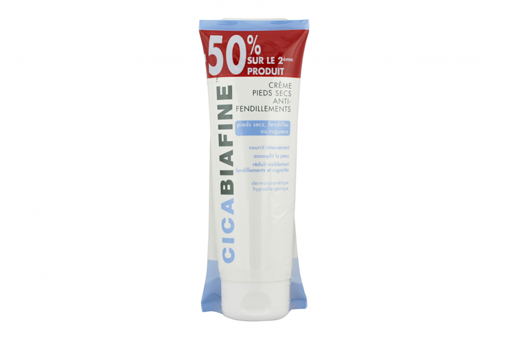 Crème anti-fendillements pieds secs 2x125ml