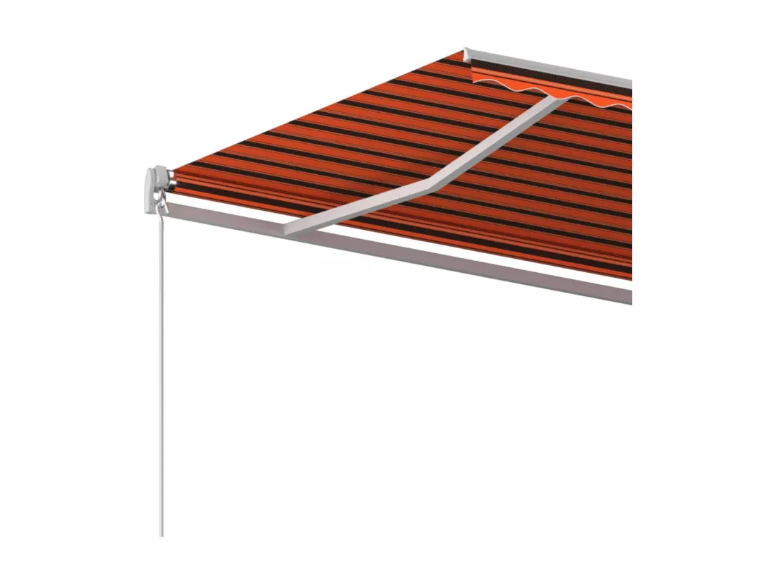 Auventanuel rétractable 450x350 Orange etarron
