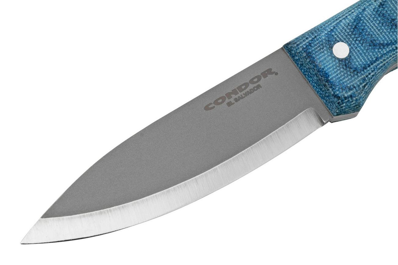 Condor Aqualore 3958-43SK, Sandvik 14C28N Stainless Steel, Micarta, vaststaand mes