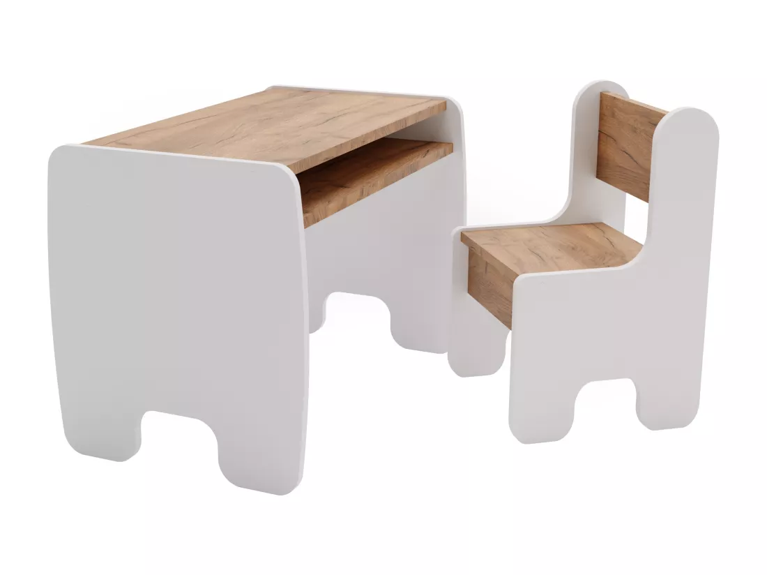 Ensemble table + chaise pour chambre d'enfant