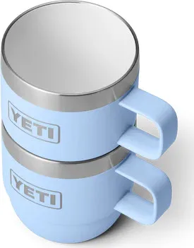 Yeti Rambler 177 ml Stackable Mugs 2-pack Big Sky Blue