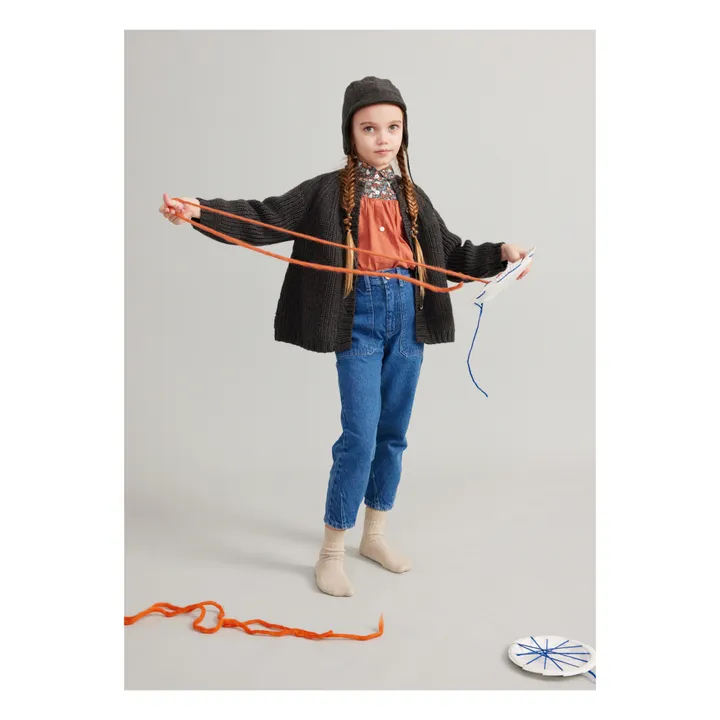 Soor Ploom Pantalon Denim Coton Recyclé Kit | Bleu jean