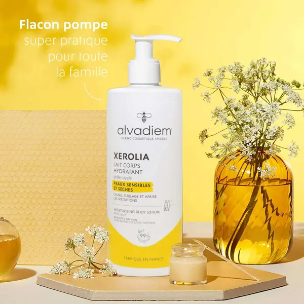 Loção Corporal Suavizante e Nutritiva Alvadiem Xerolia 400ml