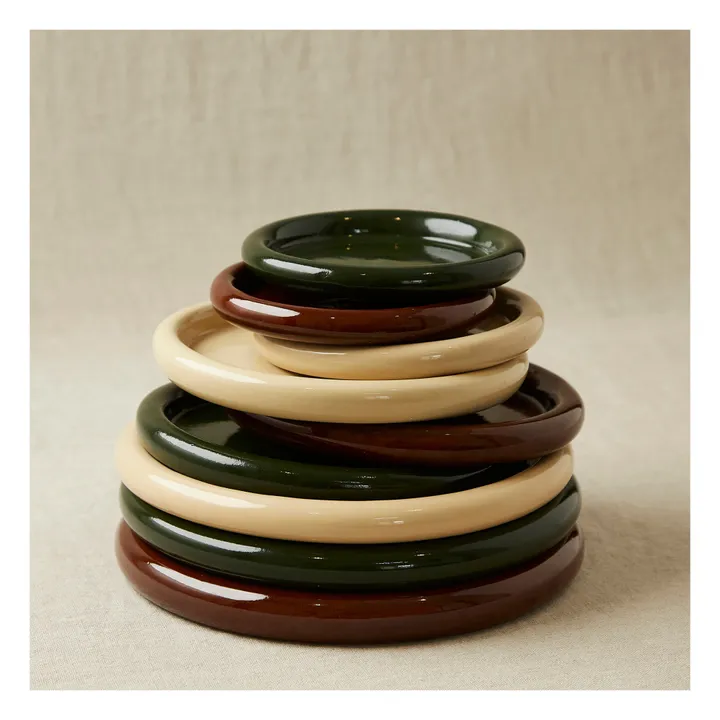 Beldy Assiette Riviera | Vert kaki