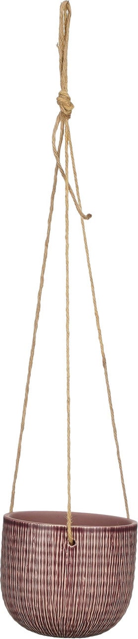 Mica Decorations hangpot James paars D 12,5 H 11 cm
