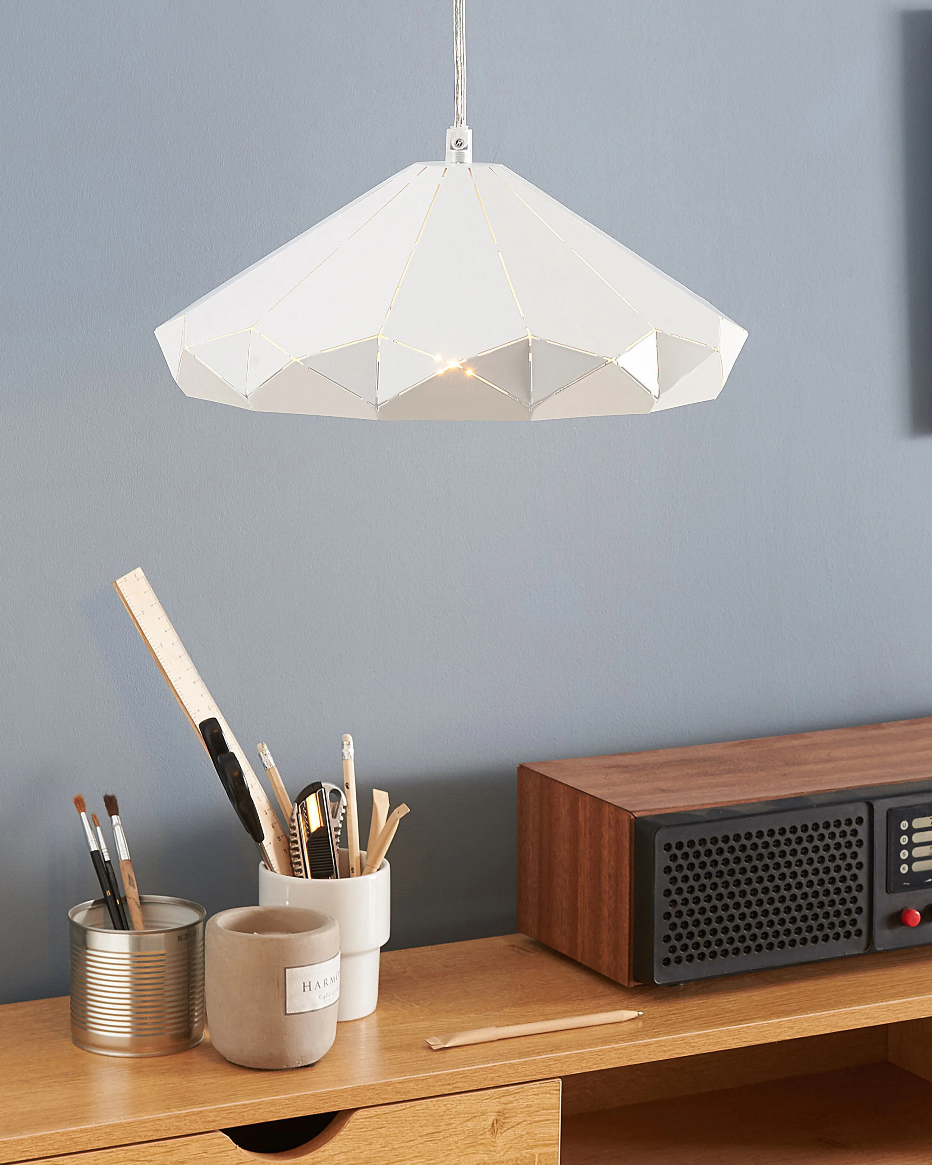 Hanglamp NEVOLA Metaal Wit