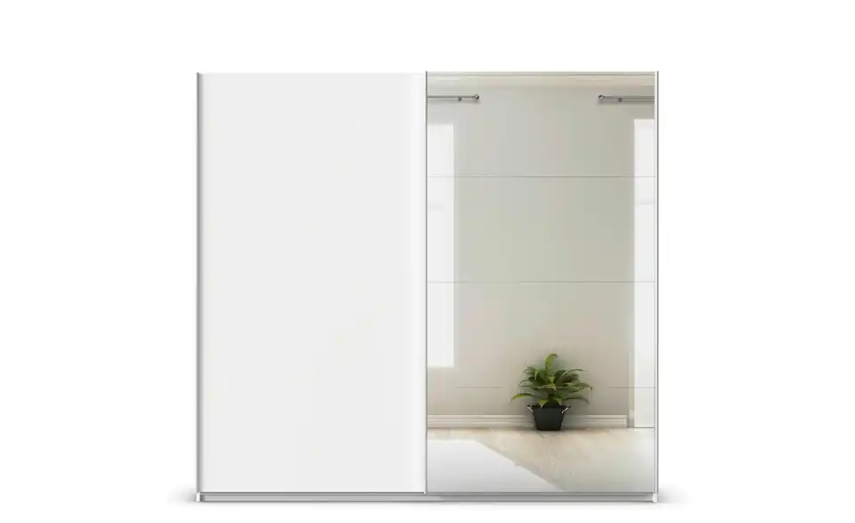 Schwebetürenschrank 2-türig Quadra