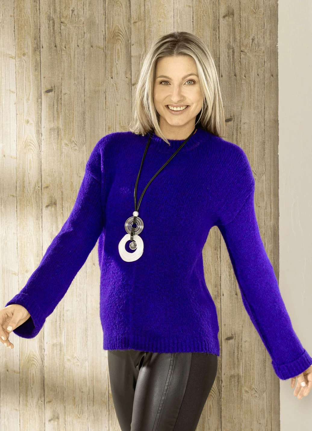 Pullover in flauschig weichem Griff