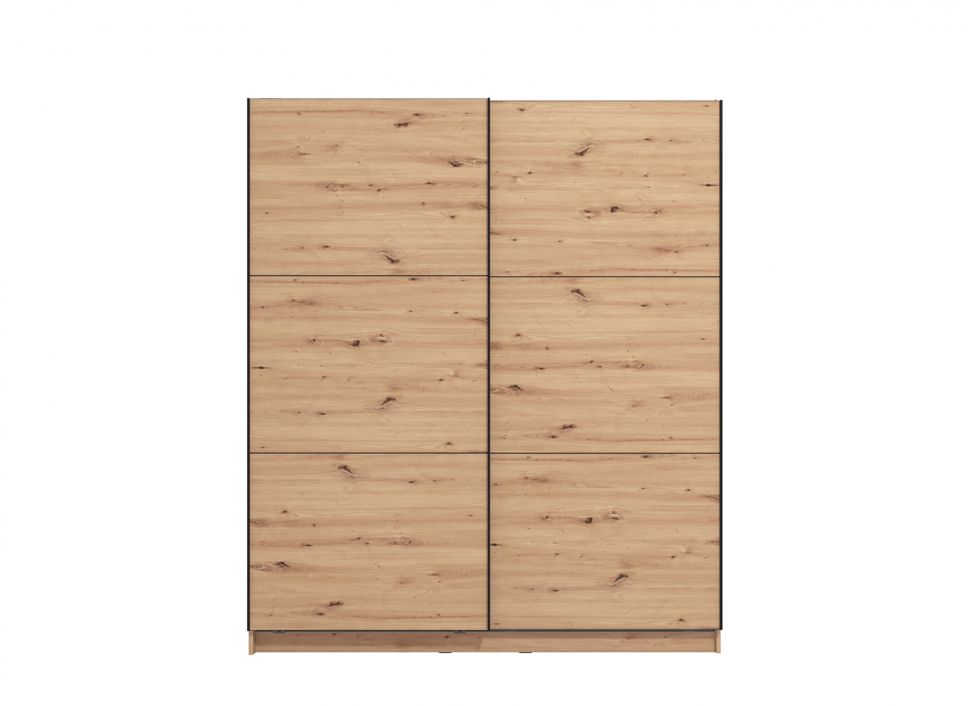INOSIGN Schwebetürenschrank »Sierra klassischer Kleiderschrank Wäscheschrank 179 oder 217cm breit« mit kompletter Inneneinteilung, FSC®-zertifizierter Holzwerkstoff
