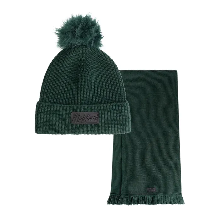 Malelions Knitted Beanie en Sjaal Set Dames