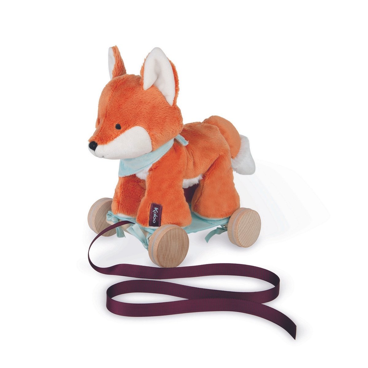 Les amis Kaloo : renard Paprika à promener 26 cm