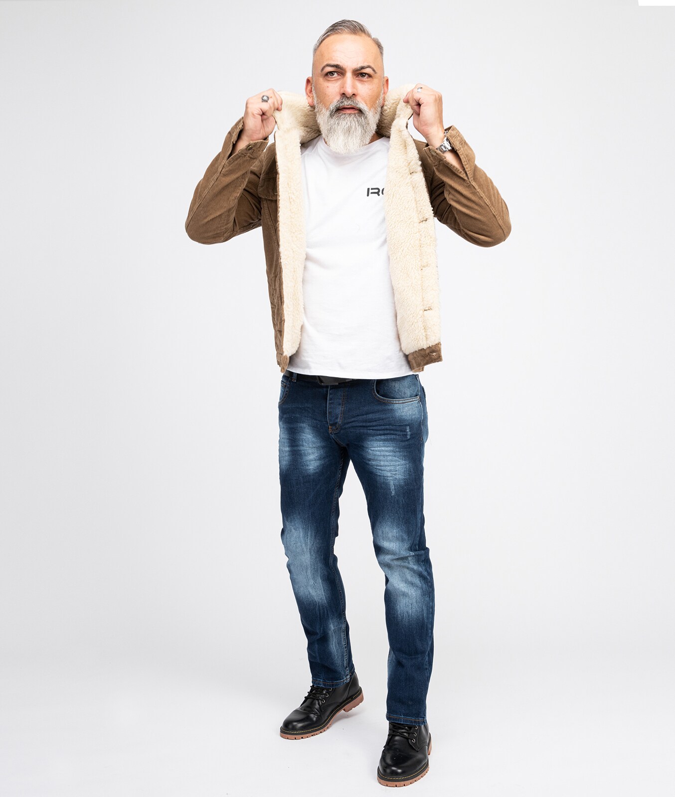 Rock Creek Jeans Regular Fit Used-Look