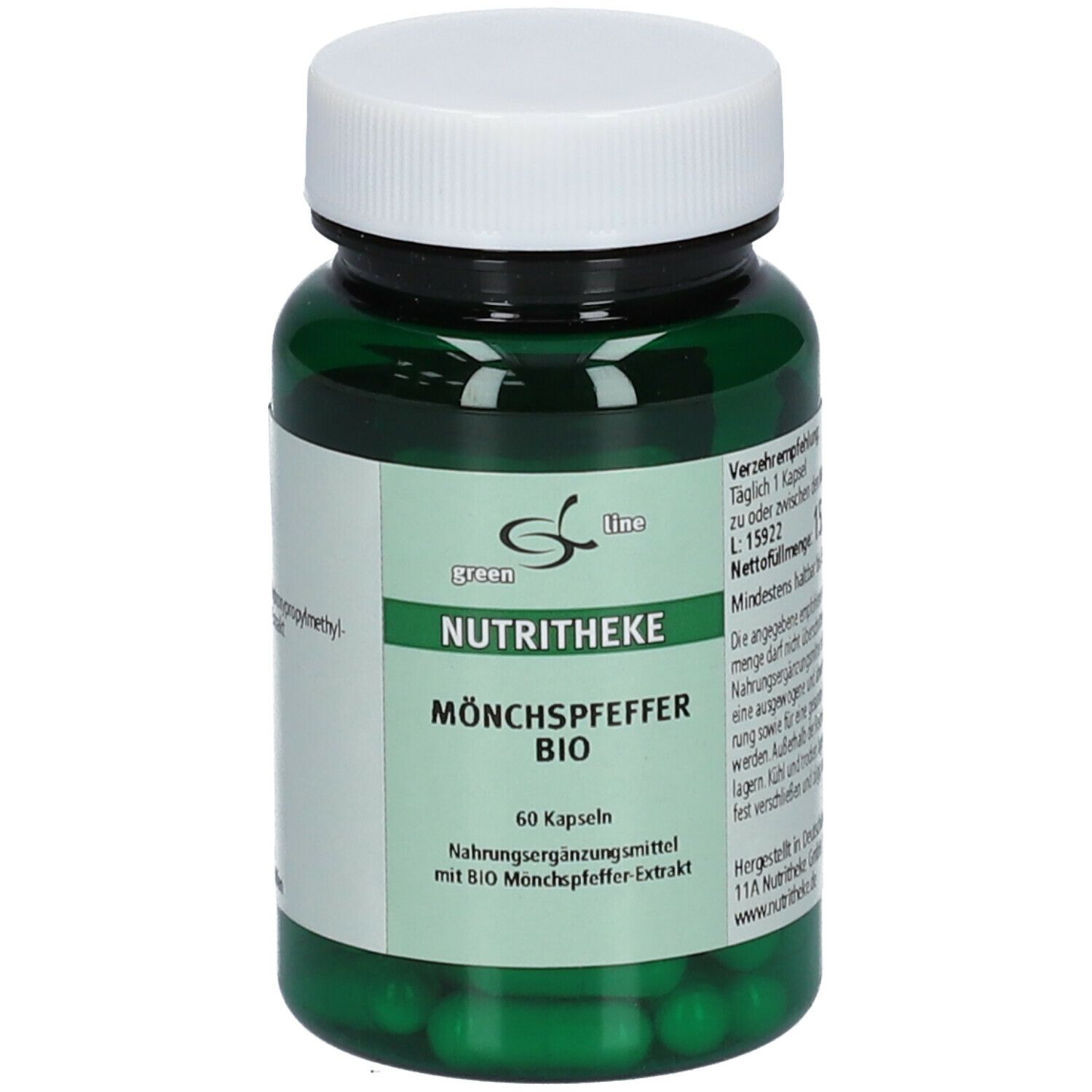 green line NUTRITHEKE MÖNCHSPFEFFER BIO