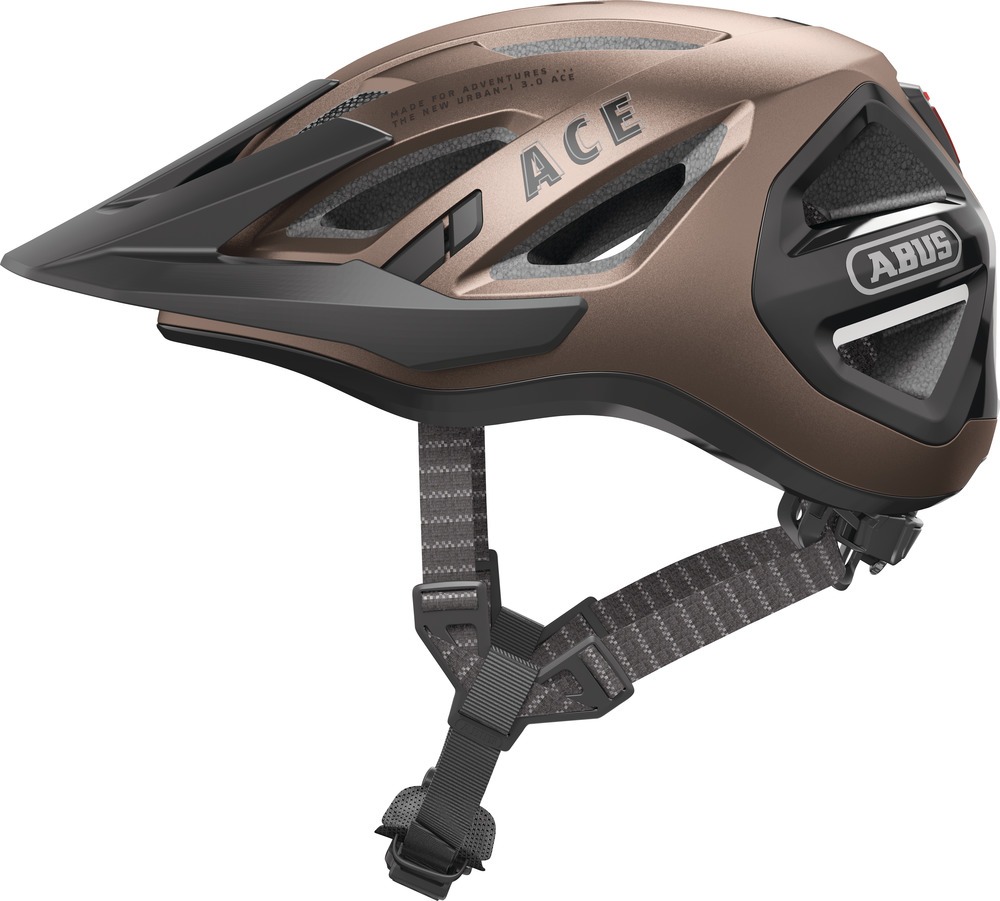 ABUS Urban-I 3.0 ACE cykelhjelm Metallic Copper