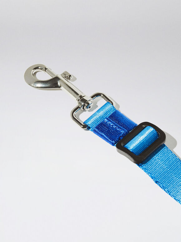 Guia personalizável para cães - Azul