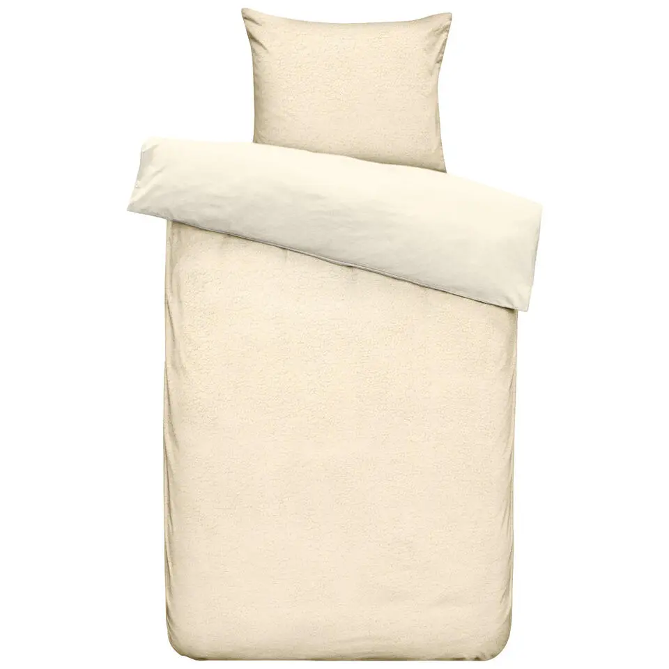 Dekbedovertrek Teddy Favorite Fuzzle - off-white - 140x220 cm