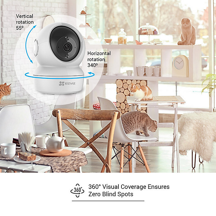 Caméra wifi intérieure full HD Ezviz C6N