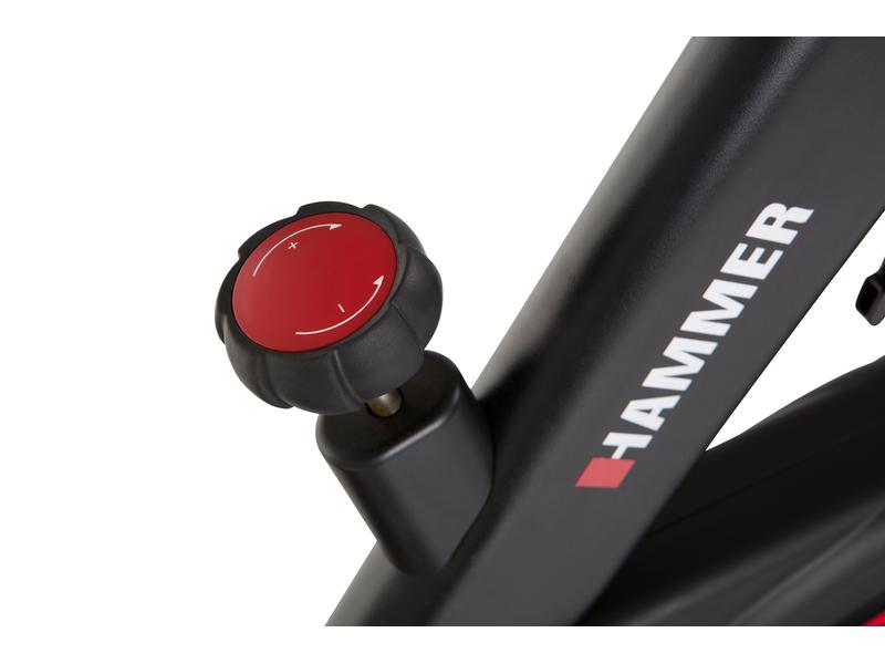 HAMMER Indoor Bike Speed Race Indoor Speed Bike mit Trainingscomputer für dynamisches Ausdauertraining