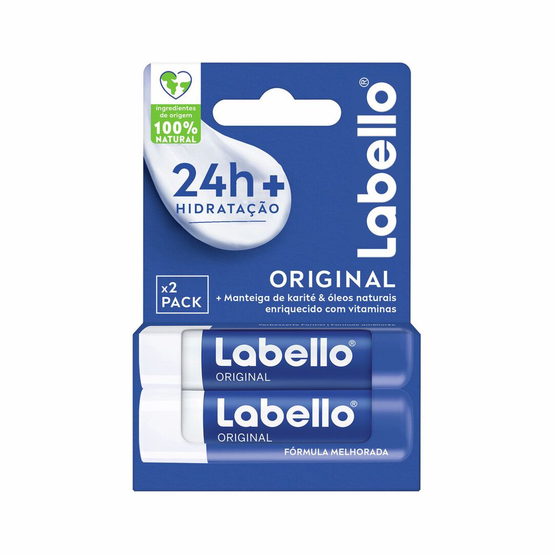 LABELLO  Duo Cuidado Labial Original (2X4.8g) - 9gr