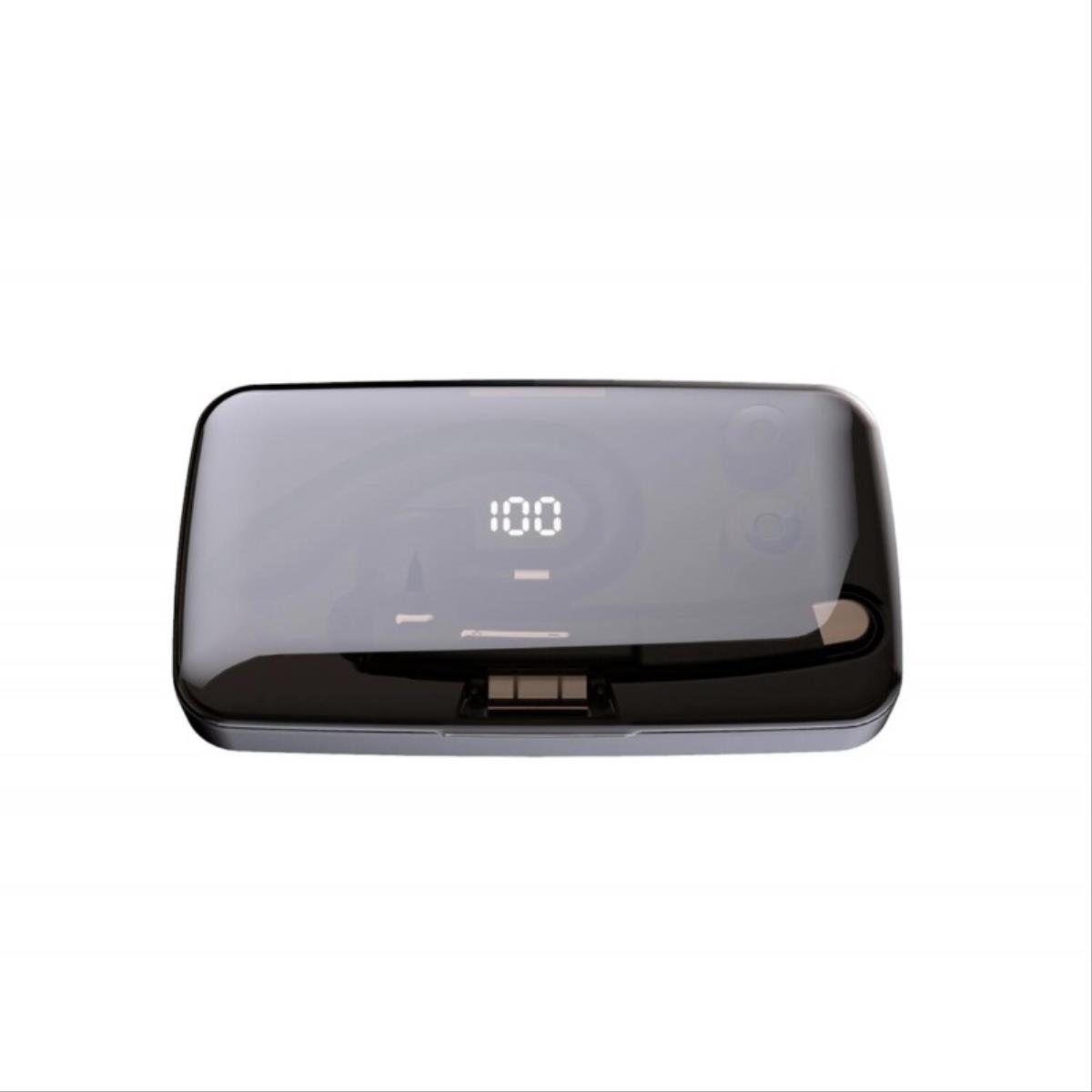 Fones de ouvido Smartek Bluetooth 5.0 com clipe para chamadas em modo mãos-livres.