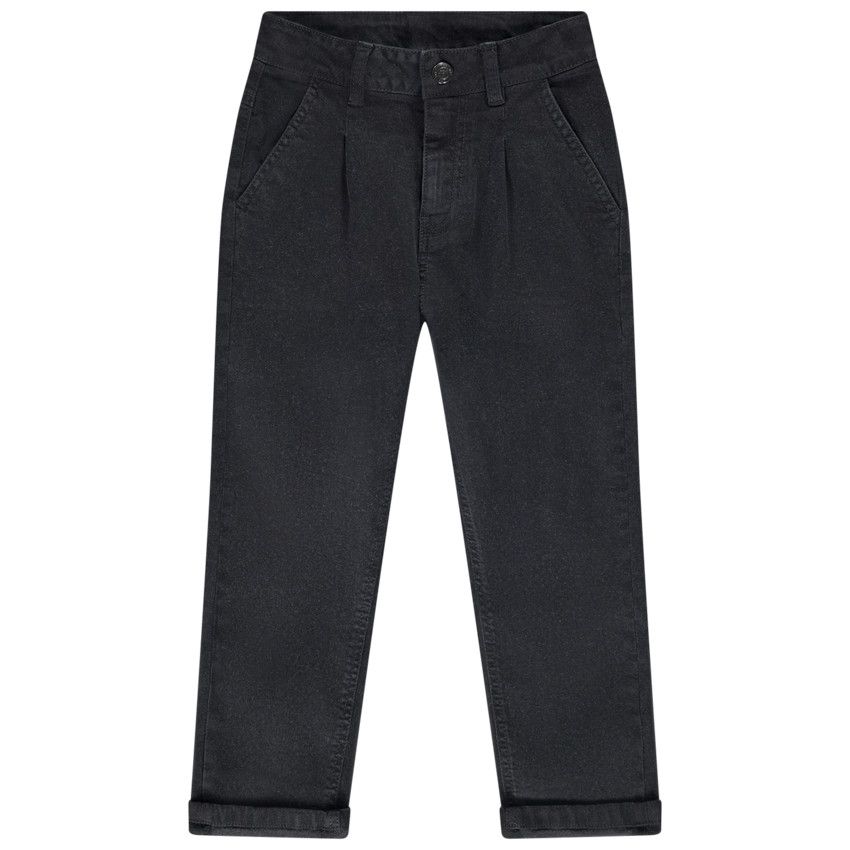 Jean ballon en denim pour garçon - Gris foncé