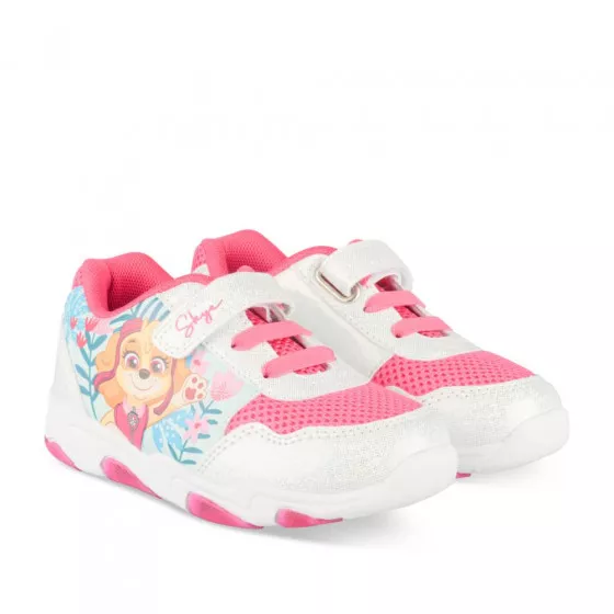 Baskets BLANC PAW PATROL FILLE
