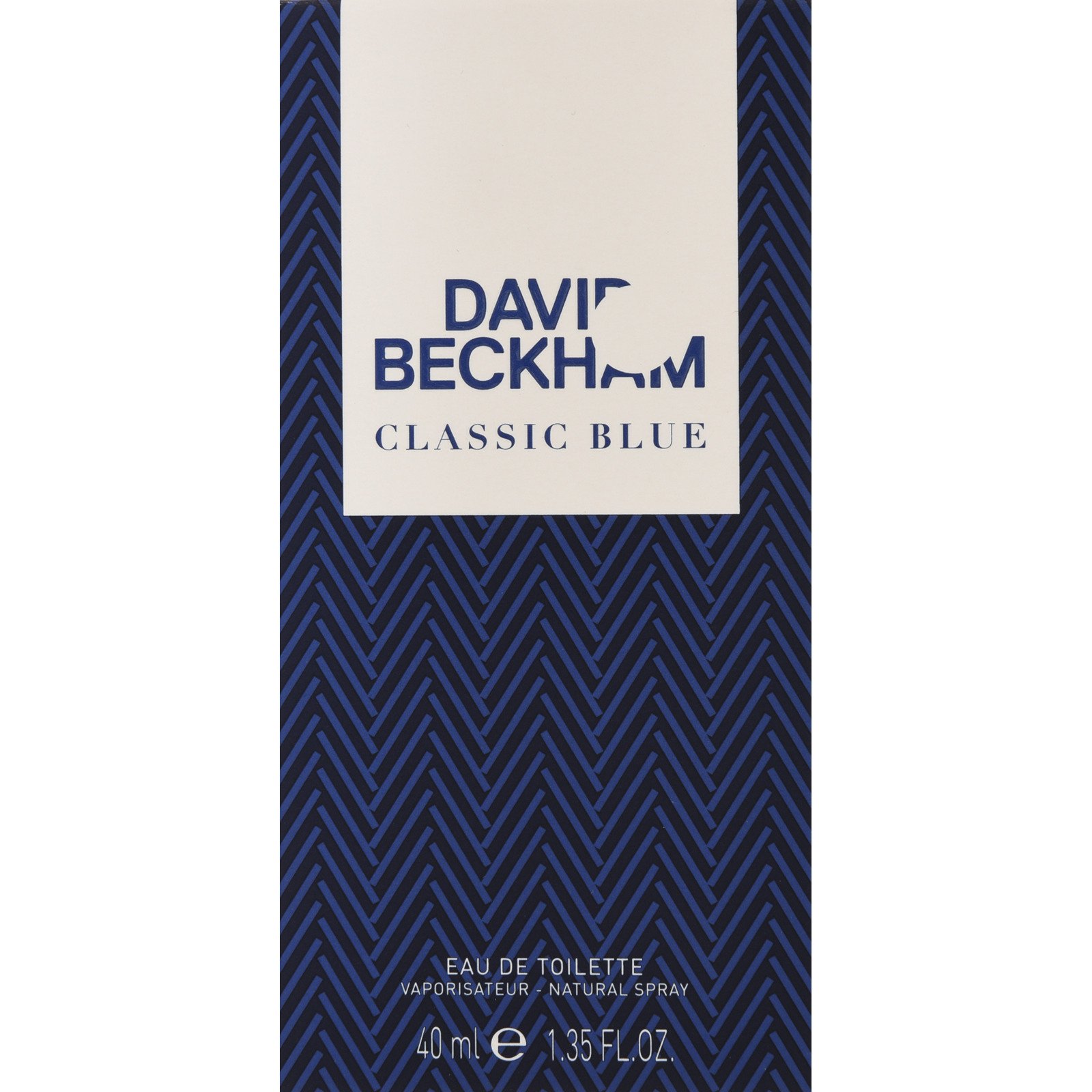 David Beckham Classic Blue Homme Eau de Toilette 40 ml