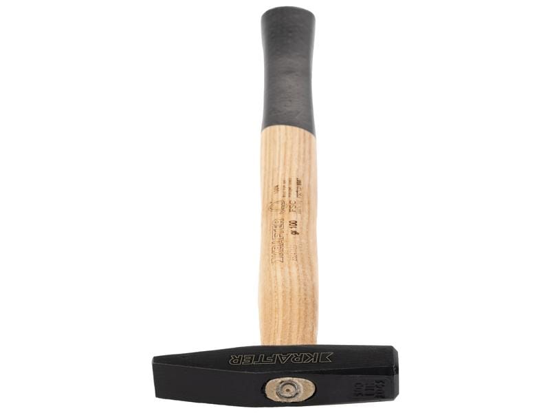 STRUCT Schlosserhammer 100 g DIN 1041 Klassischer Hammer für Werkstatt und Haushalt
