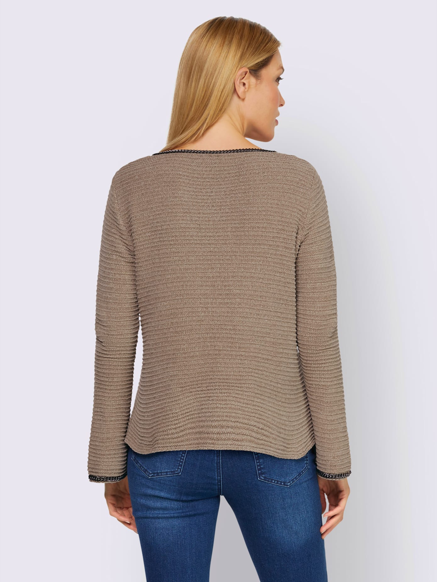 Pull maille chenille douce