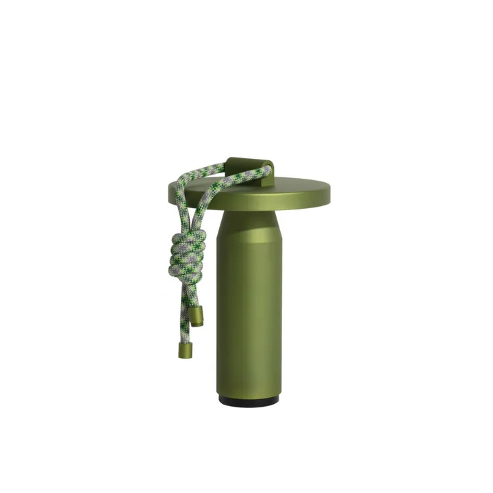 Petite friture Lampe à poser Quasar sans fil | Vert olive