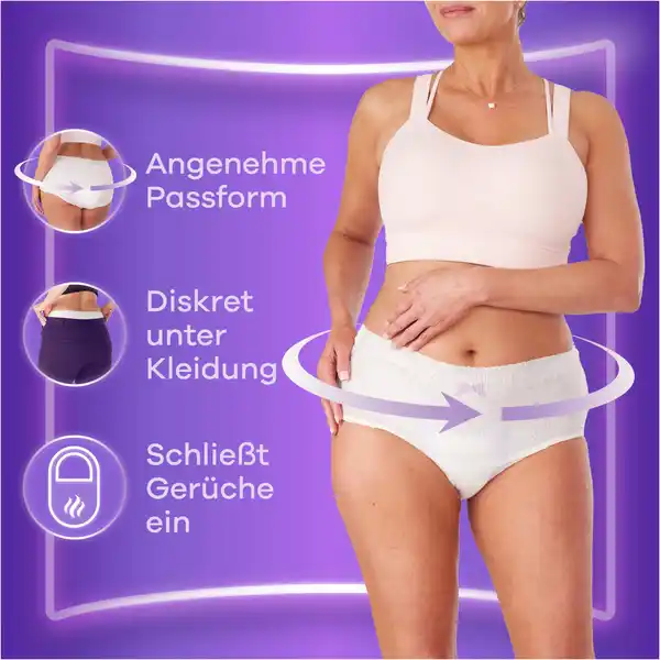 Discreet Inkontinenz Pants Plus L