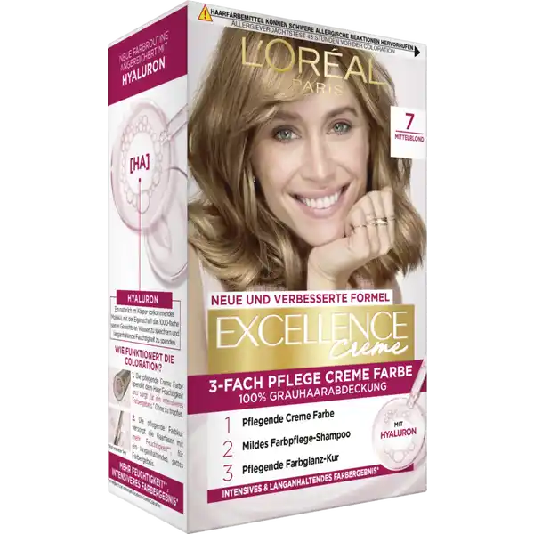 Crème Coloration 7 Mittelblond
