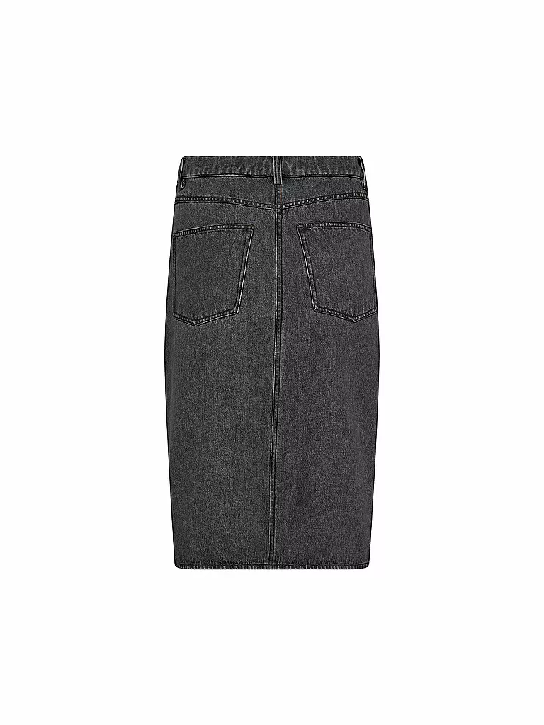 DESIGNERS REMIX Jeansrock Midi MILES schwarz