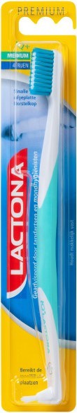 Lactona iQ+ Medium Tandenborstel 1 stuk