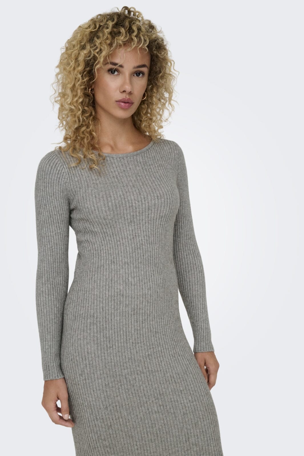 Only Onlkatia Life Ls Maxi Boatn Dress Cc Knt