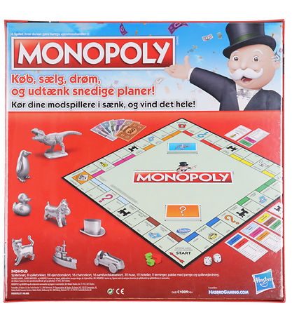 Hasbro Br?tspil - Monopoly Classic