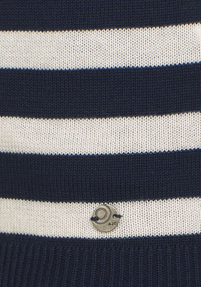 AJC Strickpullover , mit modischen Kontraststreifen