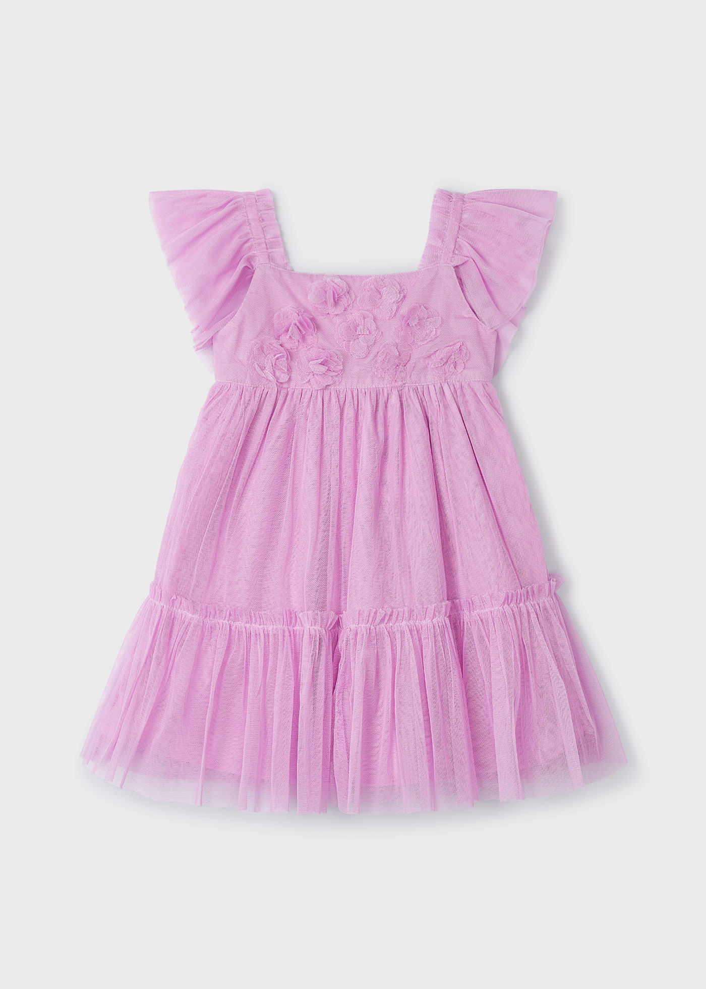 Vestido de tule para meninas