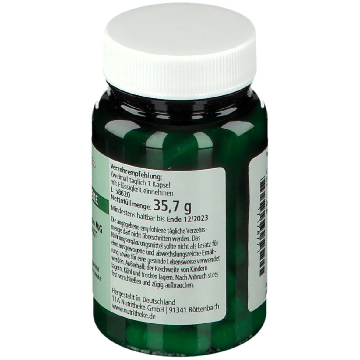green line NUTRITHEKE COPRINIUS 500 mg PILZEXTRAKT