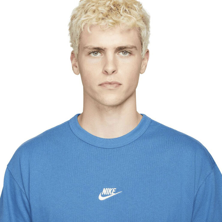 Nike sportswear premium essentials t-shirt Dk marina blue/light bone