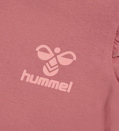 Hummel Body k/ä - hmlTalya Ruffle - Mesa Rose