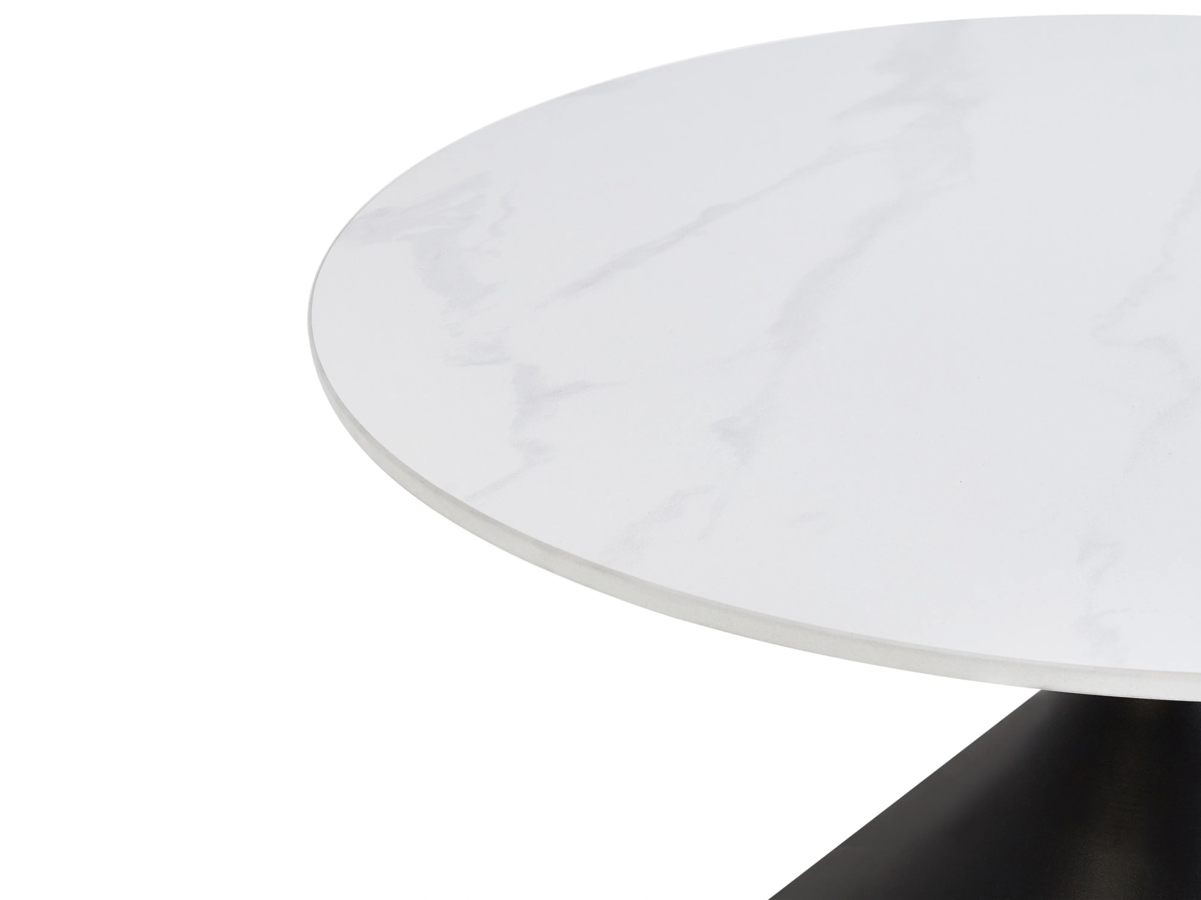 Salontafel HAIWEE Keramiek Zwart/wit
