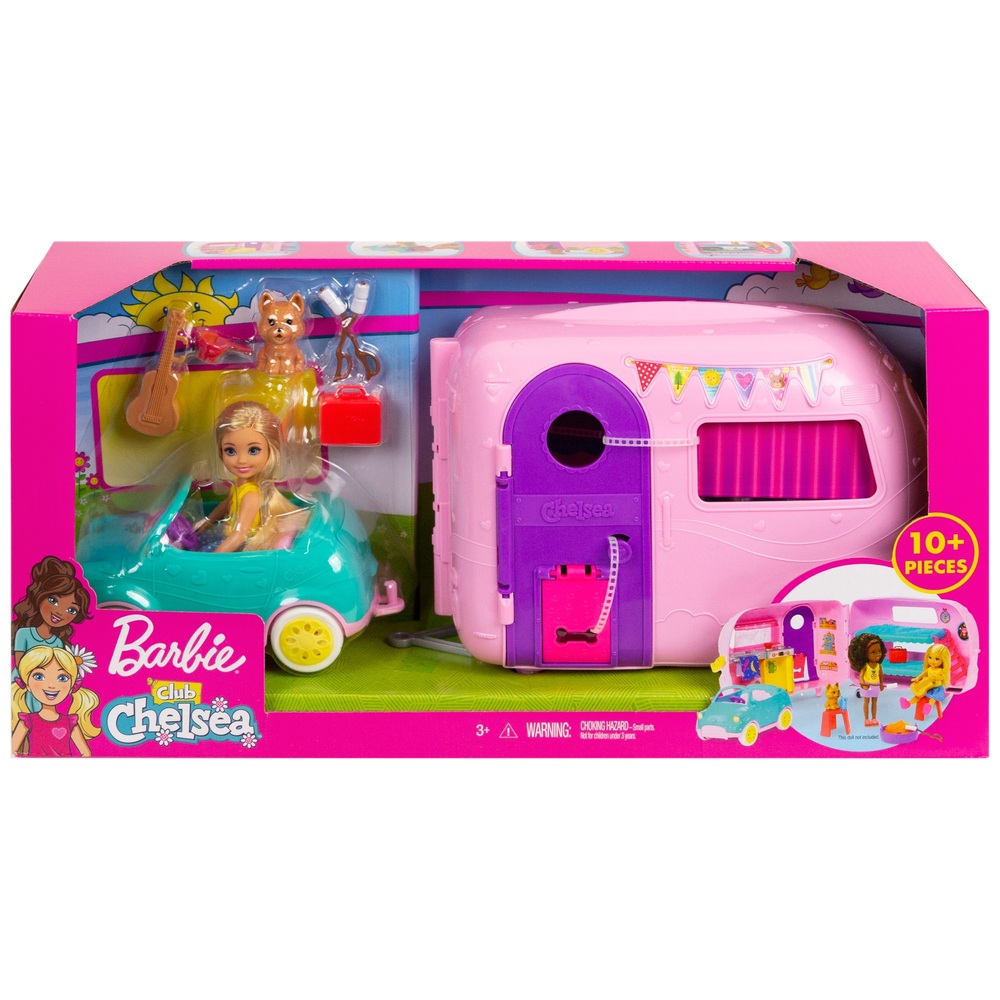 Barbie Club Chelsea Wohnmobil mit Zubehör