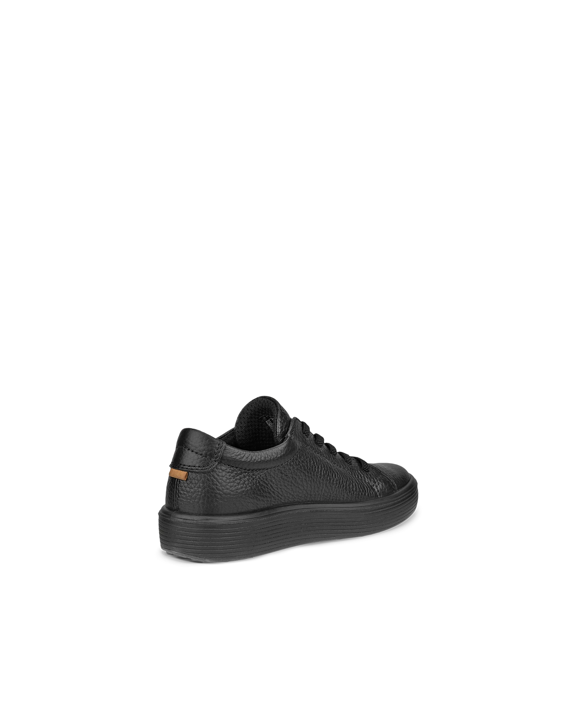 ECCO SOFT 60 K Kinder Ledersneaker Schwarz