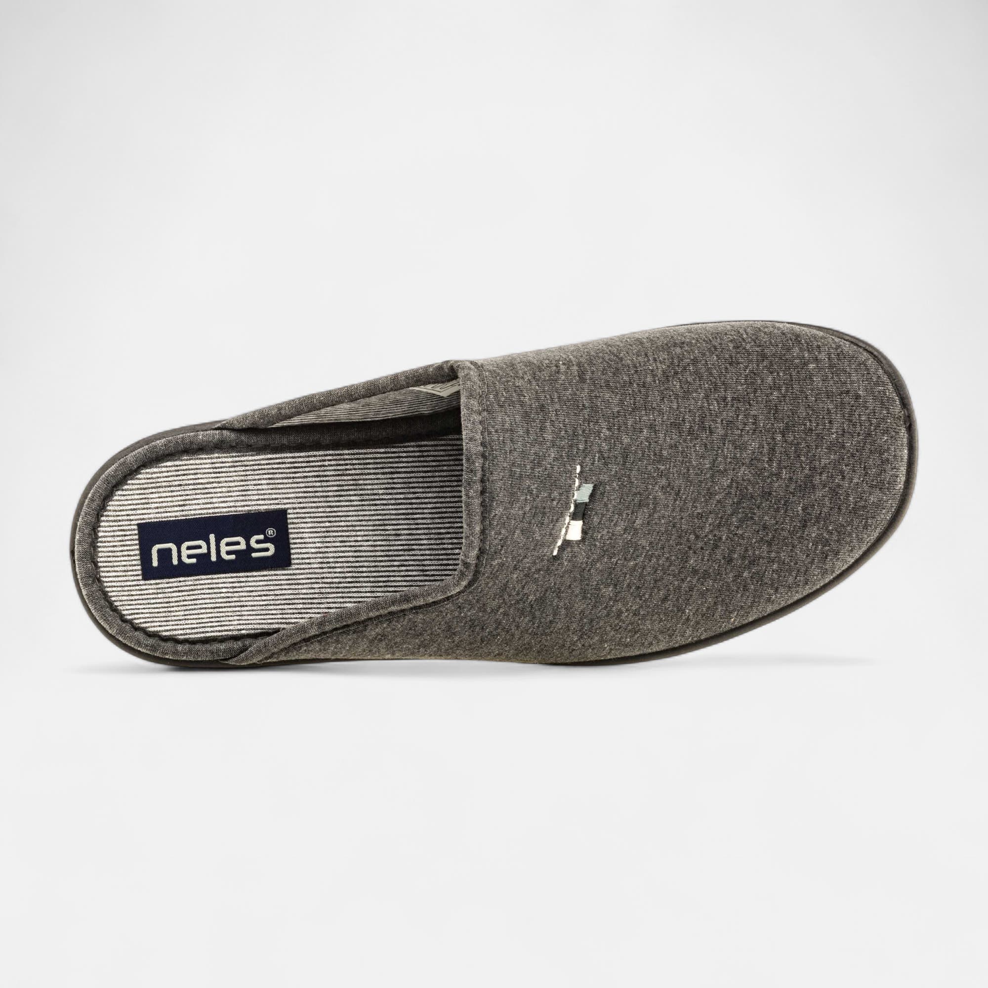 Pantoufles mules Homme gris