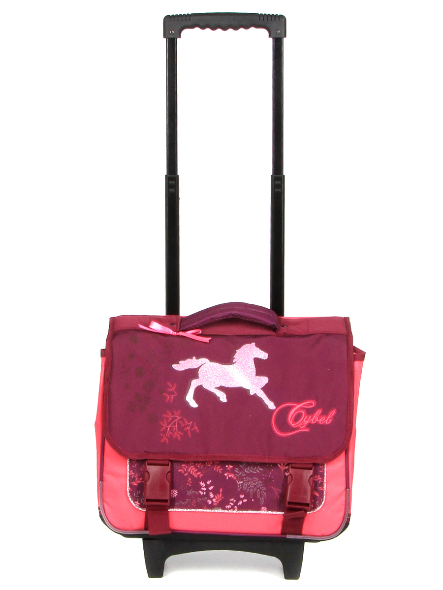 Cartable À roulettes Cybel Au Galop 38 cm